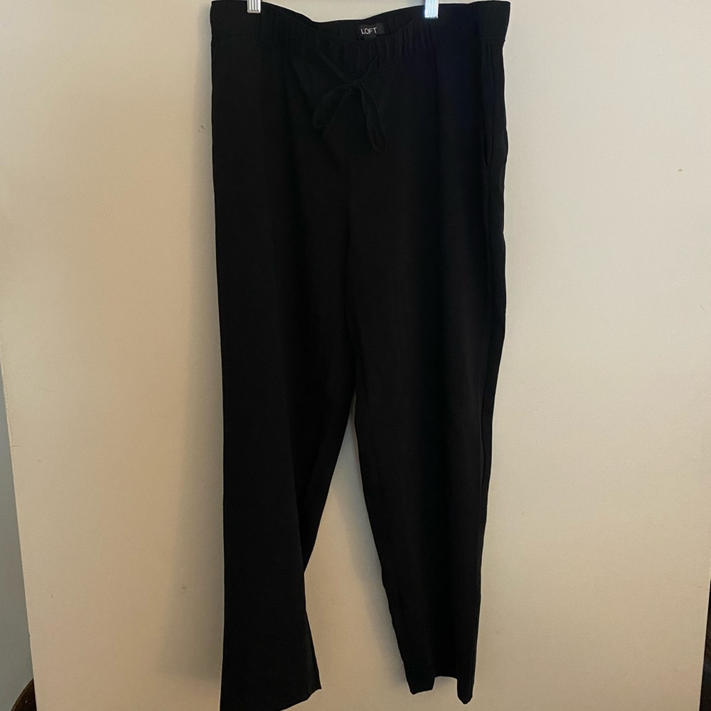 Loft dressy jogger pants